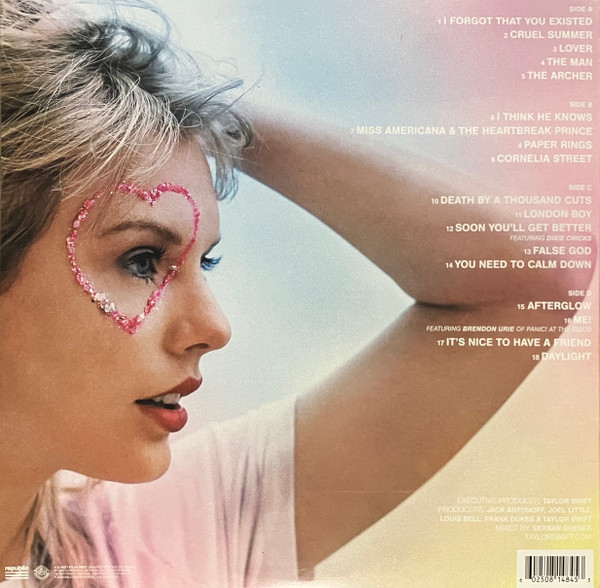 Виниловая пластинка Taylor Swift – Lover - LP - рис.1