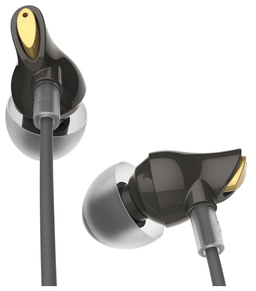 Наушники Rock Zircon Stereo Earphone Black - рис.1