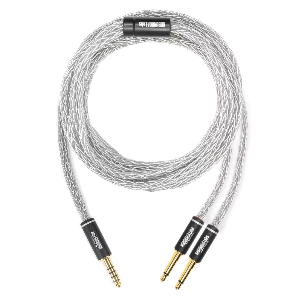 

Кабель Nobunaga Labs, Серебряный, Fukuin Kiwami Silver 2x3.5mm - 4.4mm 1.8m