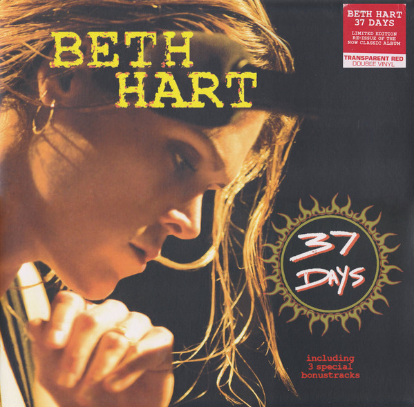 Виниловая пластинка Beth Hart – 37 Days (Transparent Red) 2LP - рис.0