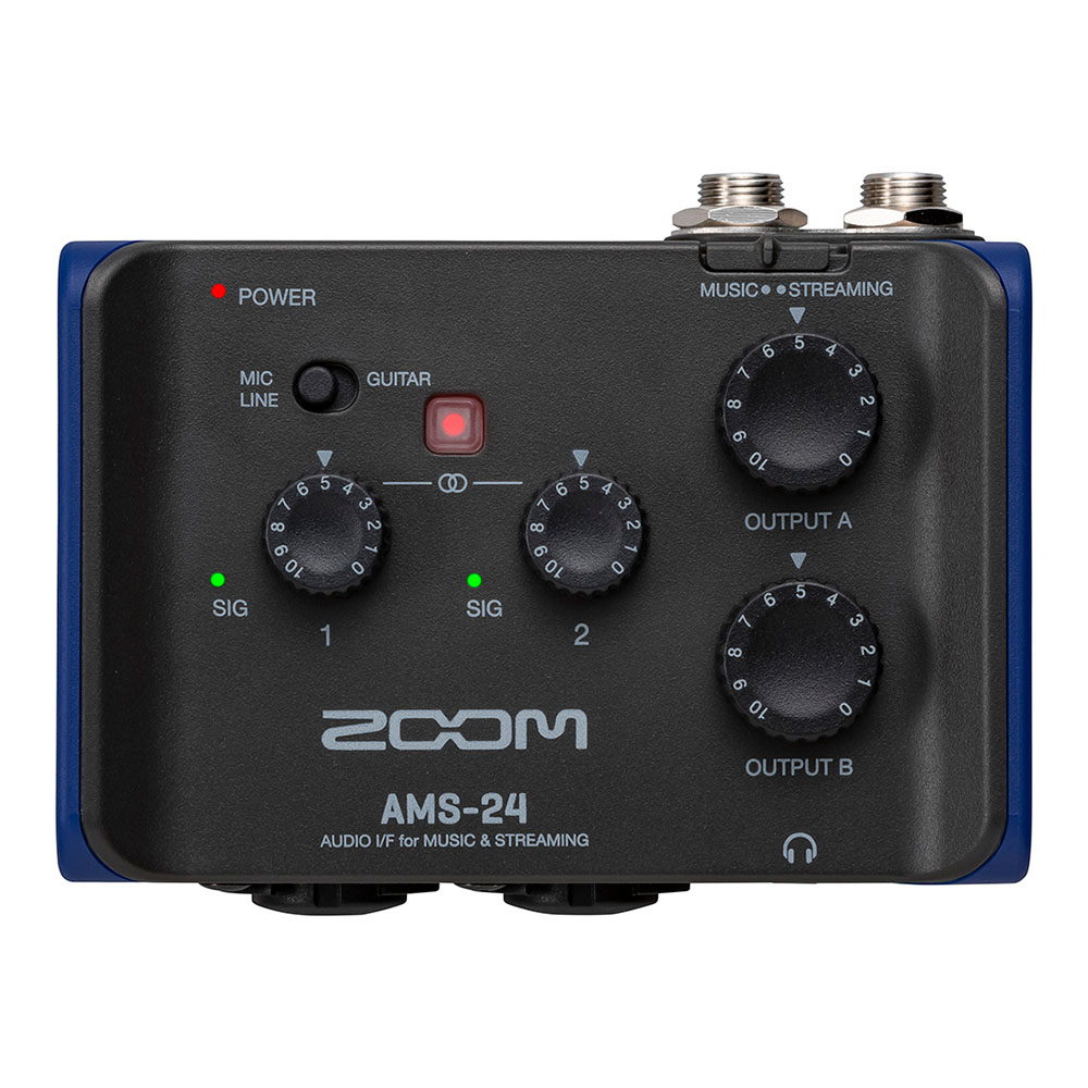 Аудиоинтерфейс Zoom AMS-24 - фото 2
