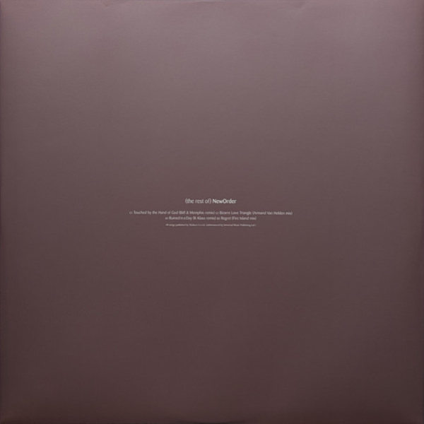 Виниловая пластинка New Order - (The Rest Of) NewOrder (Pink) - 3LP - рис.12