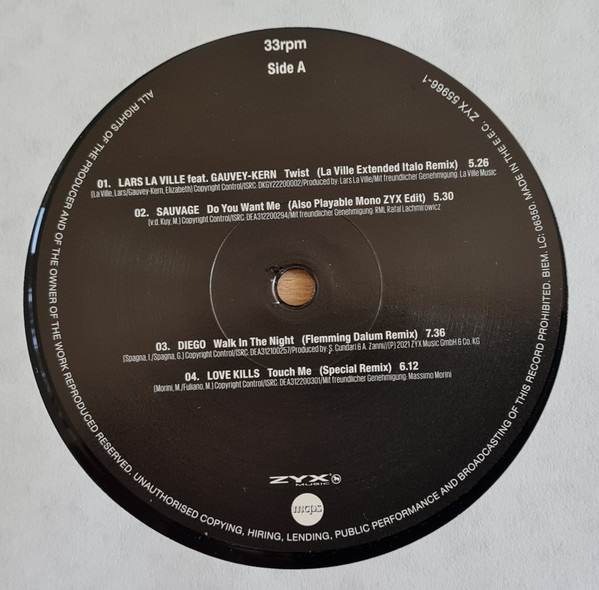 Виниловая пластинка Various – ZYX Italo Disco New Generation Vol.6 LP - рис.2