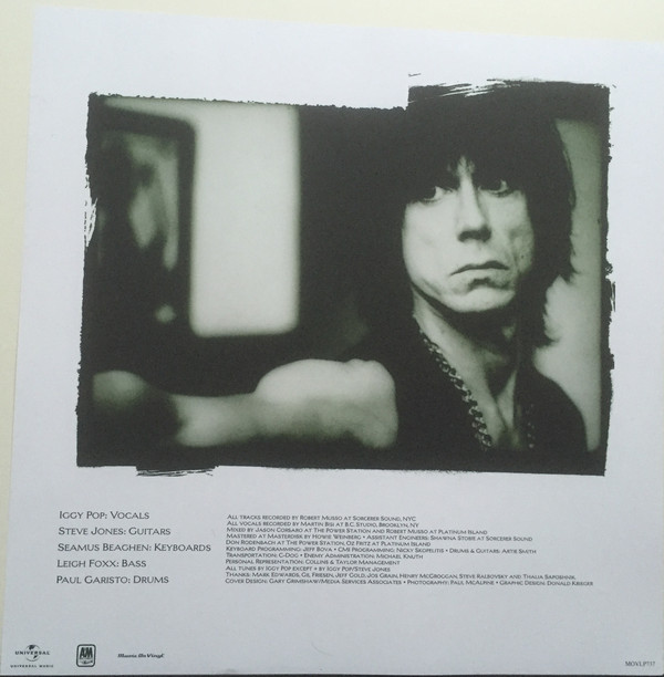 Виниловая пластинка Iggy Pop - Instinct - рис.3