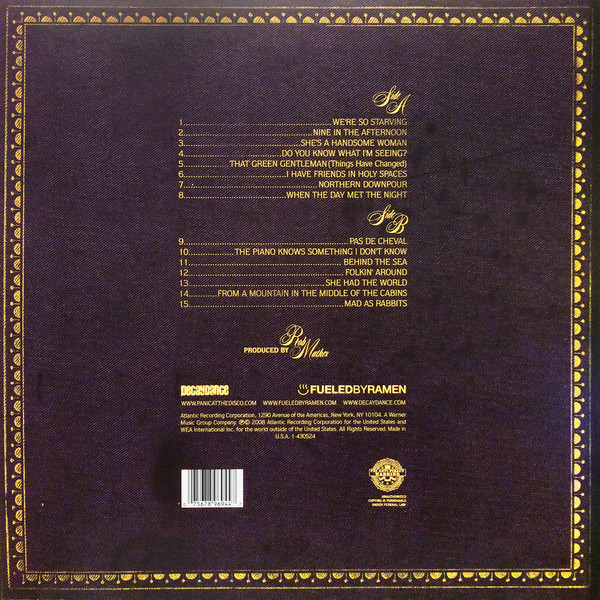 Виниловая пластинка Panic At The Disco - Pretty. Odd. - рис.1