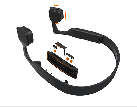 Беспроводные наушники AfterShokz Trekz Air AS650SG Slate Grey - рис.3
