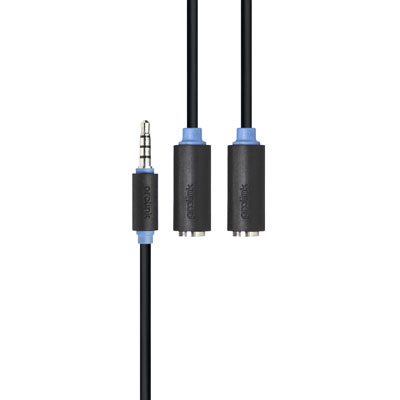 Кабель PROLINK Jack 3.5 (F) - 2x Jack 3.5 (M) - рис.0