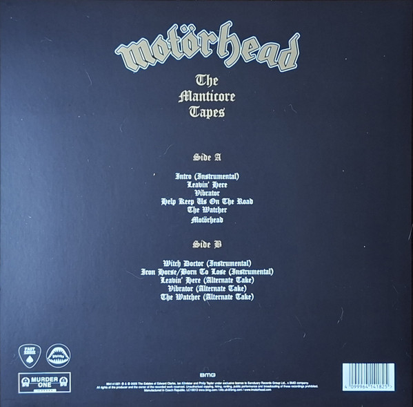 Виниловая пластинка Motorhead – The Manticore Tapes - LP - рис.1