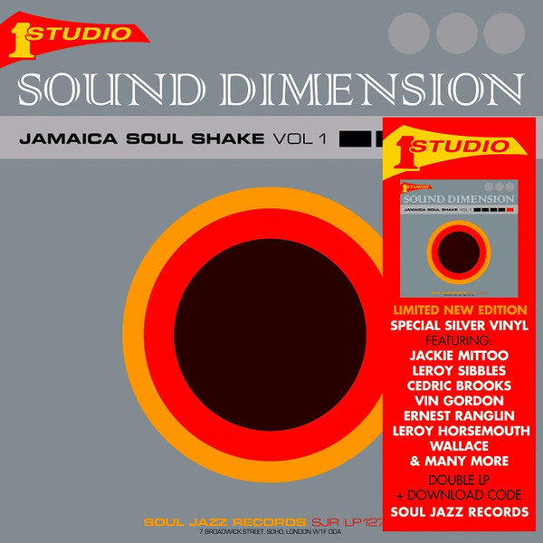 Виниловая пластинка Sound Dimension – Jamaica Soul Shake Vol 1 (Coloured Silver) 2LP - рис.0