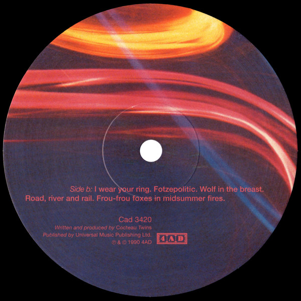 Виниловая пластинка Cocteau Twins - Heaven Or Las Vegas - рис.3