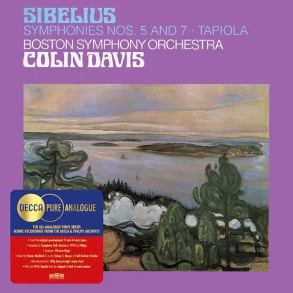 

Виниловая пластинка Sir Colin Davis, Sibelius, Boston Symphony Orchestra, Sir Colin Davis - Symphonies 5 & 7 (Analogue) - 2LP