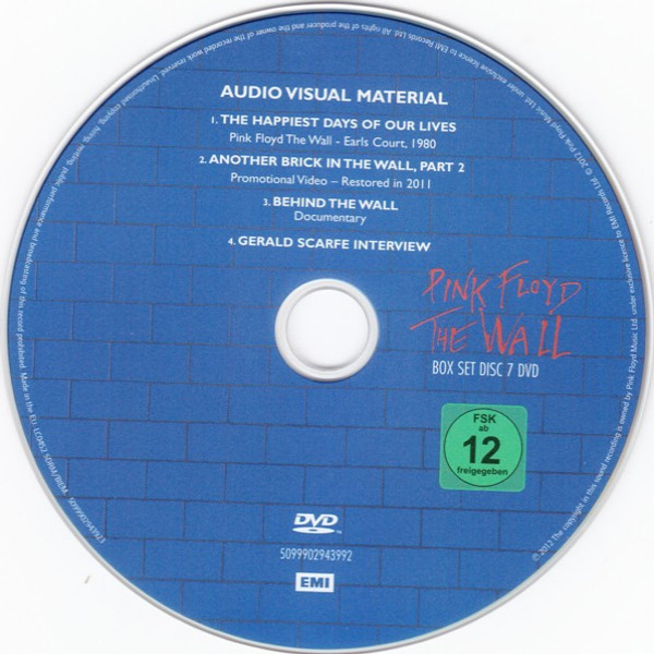 Бокс-сет Pink Floyd - The Wall (Immersion Box Set) - 6CD+DVD - рис.16