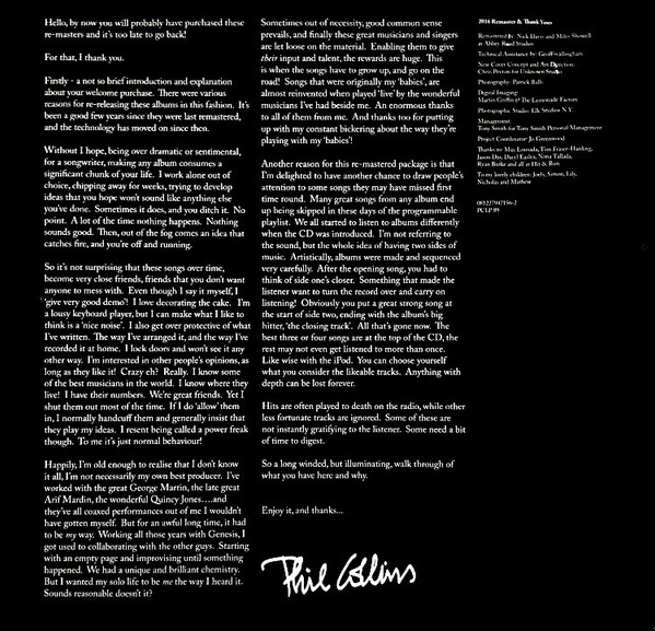 Виниловая пластинка Phil Collins - ...But Seriously - 2LP - рис.4