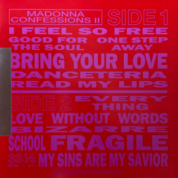 Виниловая пластинка Madonna - Confessions II (White) LP - рис.1