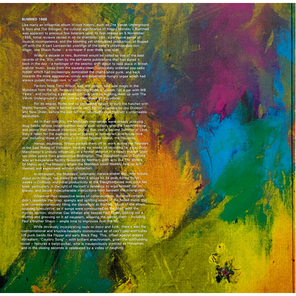 Виниловая пластинка Happy Mondays - Bummed LP - рис.1