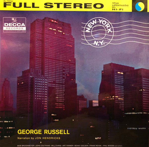 Виниловая пластинка George Russell Orchestra - New York N.Y. LP - рис.0
