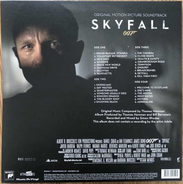 Виниловая пластинка Thomas Newman - Skyfall (Original Motion Picture Soundtrack) LP - рис.1