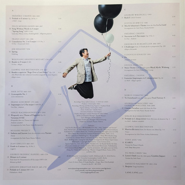 Виниловая пластинка Lang Lang – Piano Book 2 - 2LP - рис.7