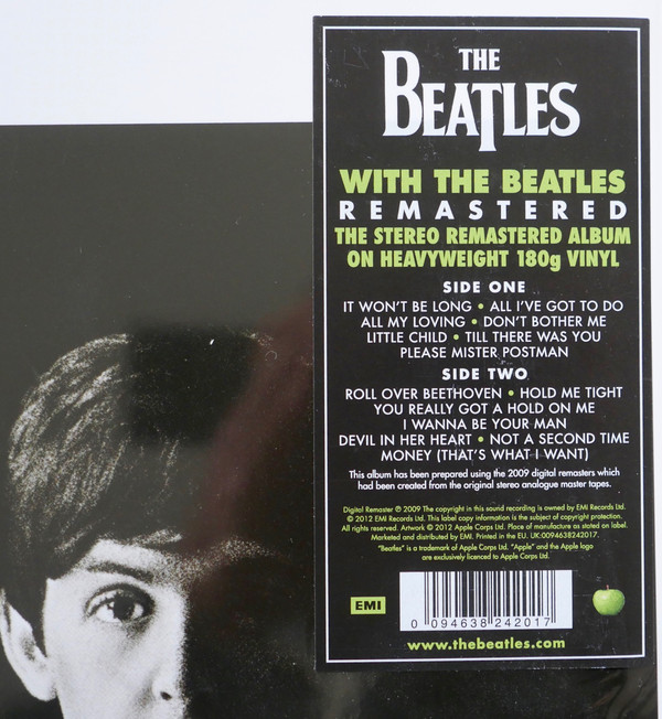 Виниловая пластинка THE BEATLES WITH THE BEATLES - рис.1