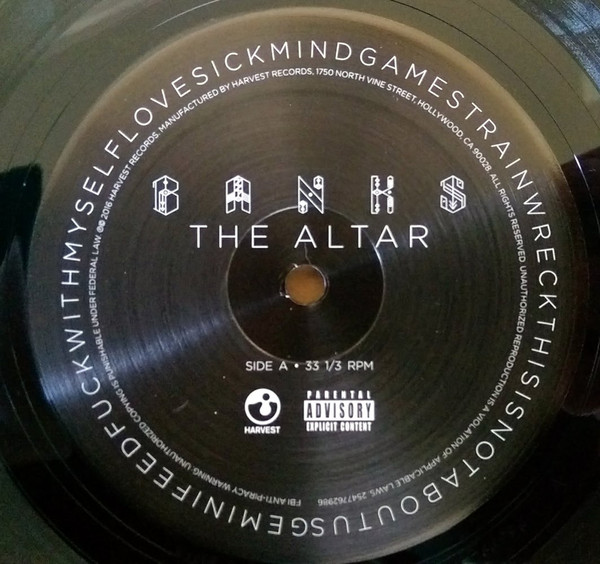 Виниловая пластинка Banks The Altar LP - рис.2