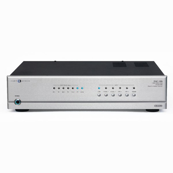 Усилитель для наушников Cary Audio DAC 100t Silver - рис.0