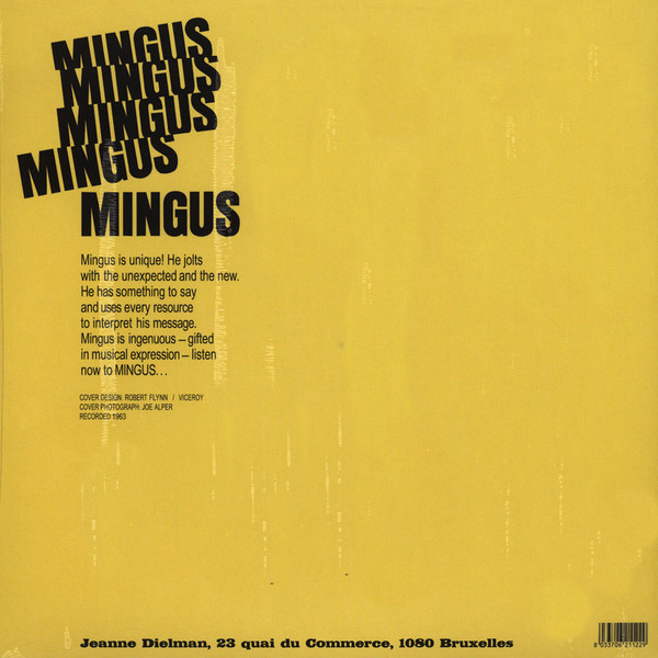 Виниловая пластинка Charles Mingus - Mingus Mingus Mingus Mingus Mingus - рис.1