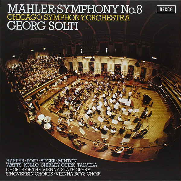 Виниловая пластинка Mahler; Chicago Symphony Orchestra; Georg Solti - Symphony No. 8 - рис.0