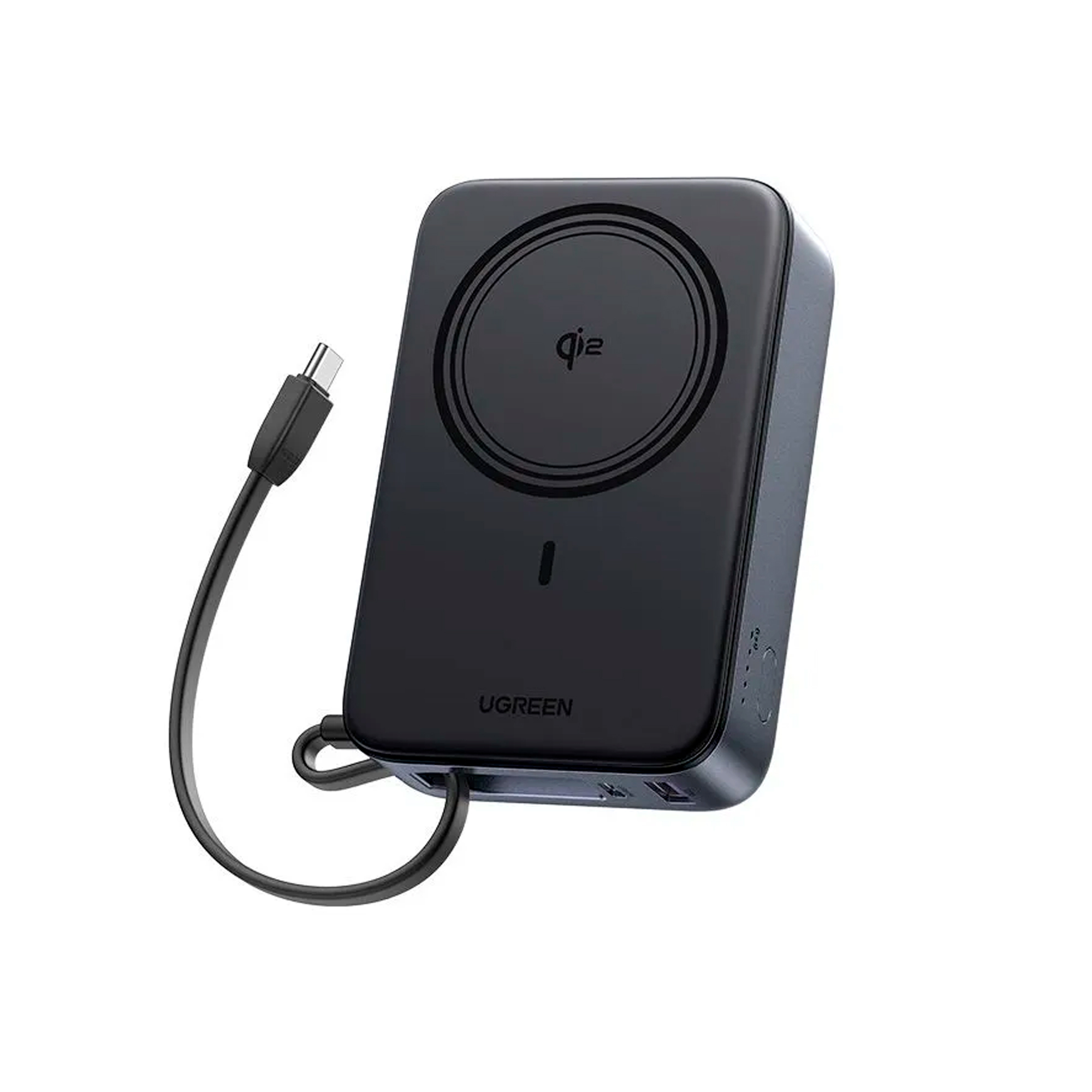 

Портативный аккумулятор Ugreen, Серый, PB567 20000mAh Wireless QI2 15W Grey Cosmos