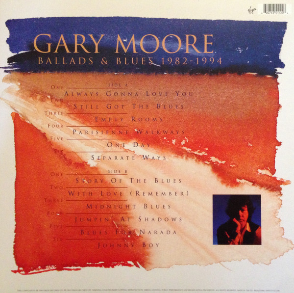Виниловая пластинка Gary Moore - Ballads & Blues 1982 - 1994 - рис.1