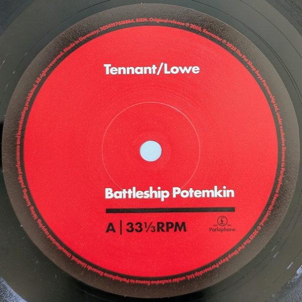 Виниловая пластинка Tennant / Lowe – Battleship Potemkin - 2LP - рис.10