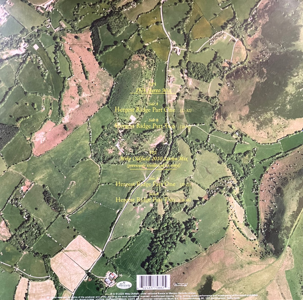 Виниловая пластинка Mike Oldfield – Hergest Ridge - Half Speed - 2LP - рис.1
