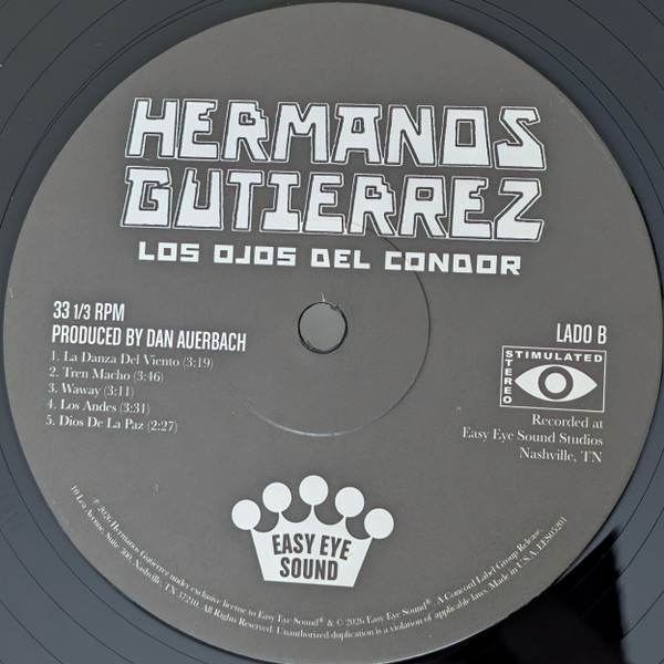 Виниловая пластинка Hermanos Gutierrez - Los Ojos Del Condor LP - рис.4