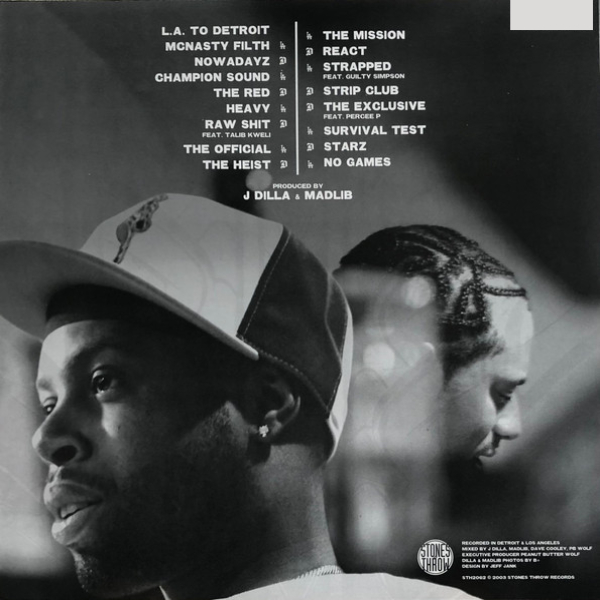 Виниловая пластинка Jaylib – Champion Sound - 2LP - рис.2