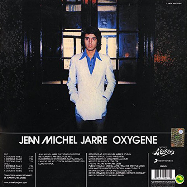 Виниловая пластинка JEAN MICHEL JARRE OXYGENE - рис.1