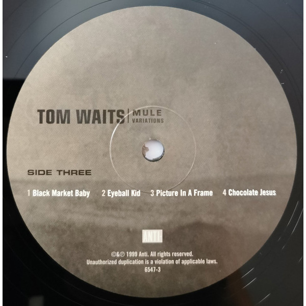 Виниловая пластинка Waits, Tom Mule Variations LP - рис.4