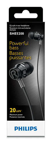 Наушники Philips SHE5200BK/51 - рис.3