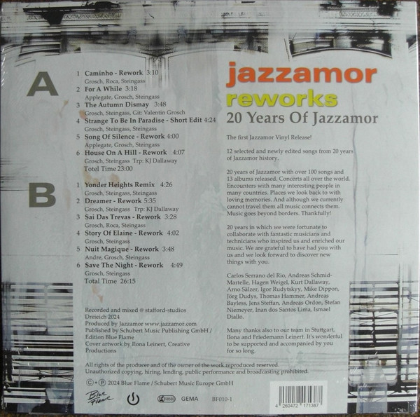 Виниловая пластинка Jazzamor - Reworks - 20 Years Of Jazzamor - LP - рис.1