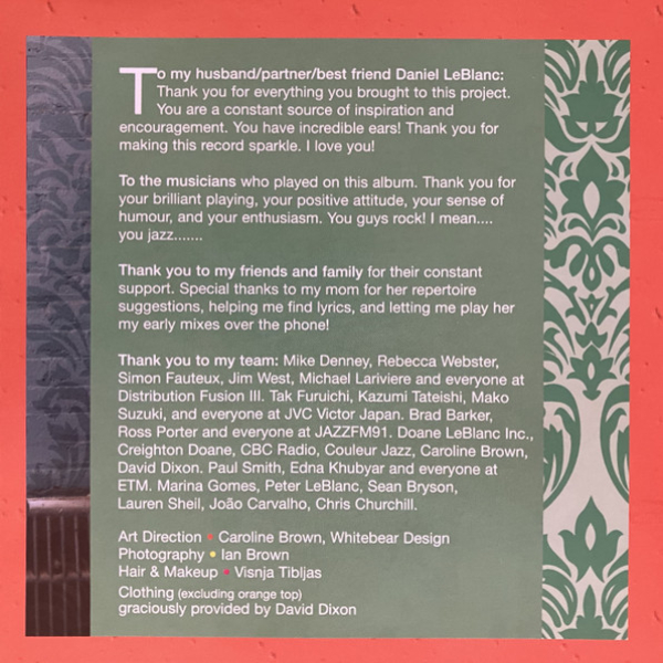 Виниловая пластинка Emilie-Claire Barlow – The Very Thought Of You LP - рис.11