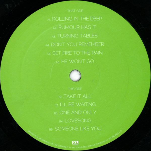 Виниловая пластинка Adele - 21 LP - рис.3