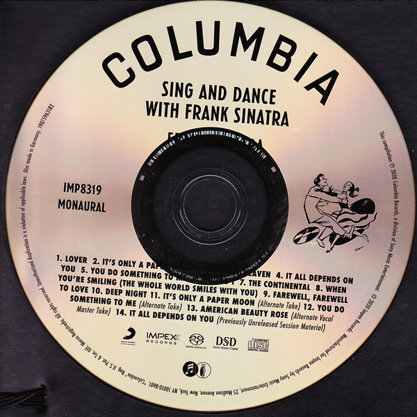 CD-диск Frank Sinatra – Sing And Dance With Frank Sinatra SACD - рис.2