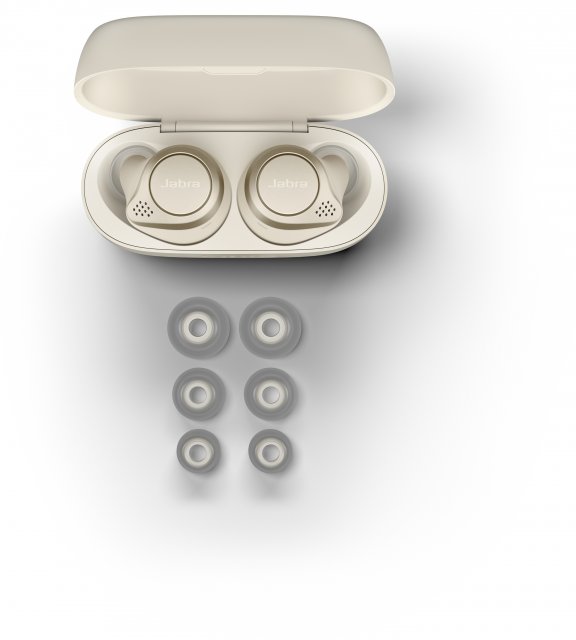 Беспроводные наушники Jabra Elite 75t Gold Beige - рис.3