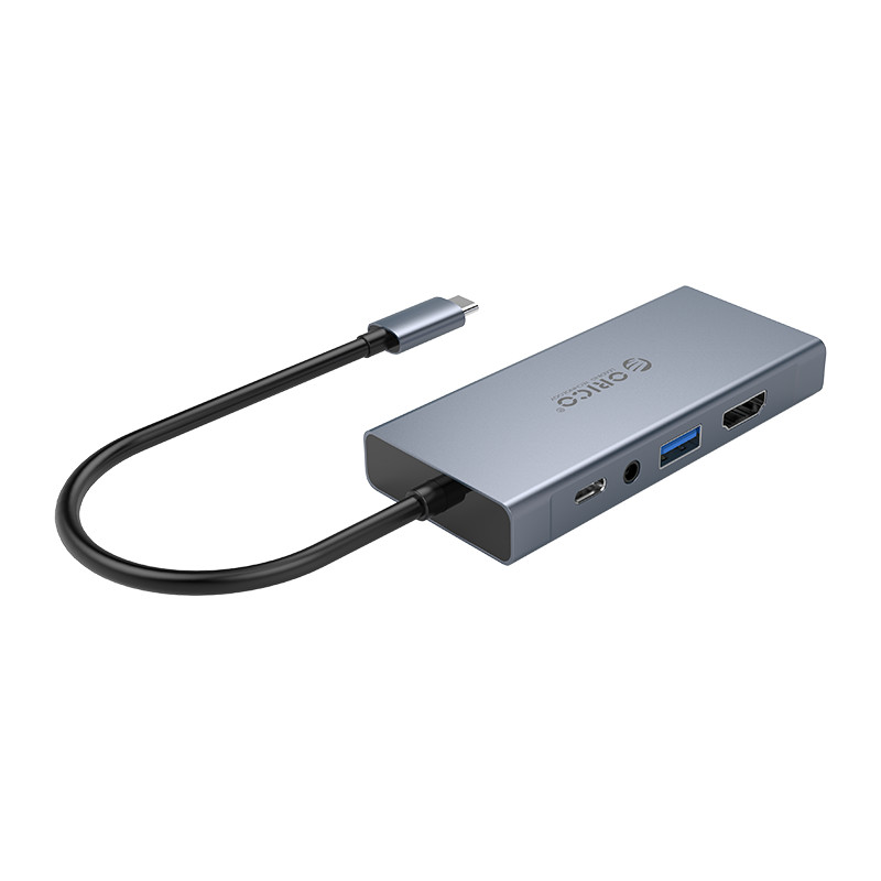 USB HUB Orico MC-U501P Grey - фото 2