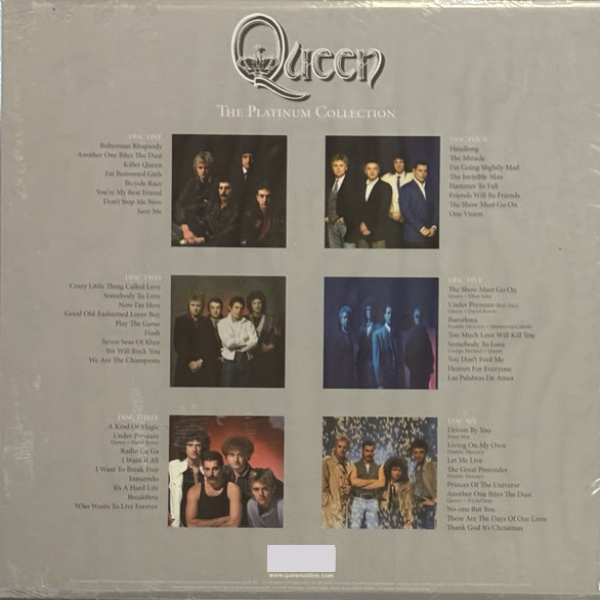 Бокс-сет Queen - The Platinum Collection (Deluxe, Box Set) - 6LP - рис.2