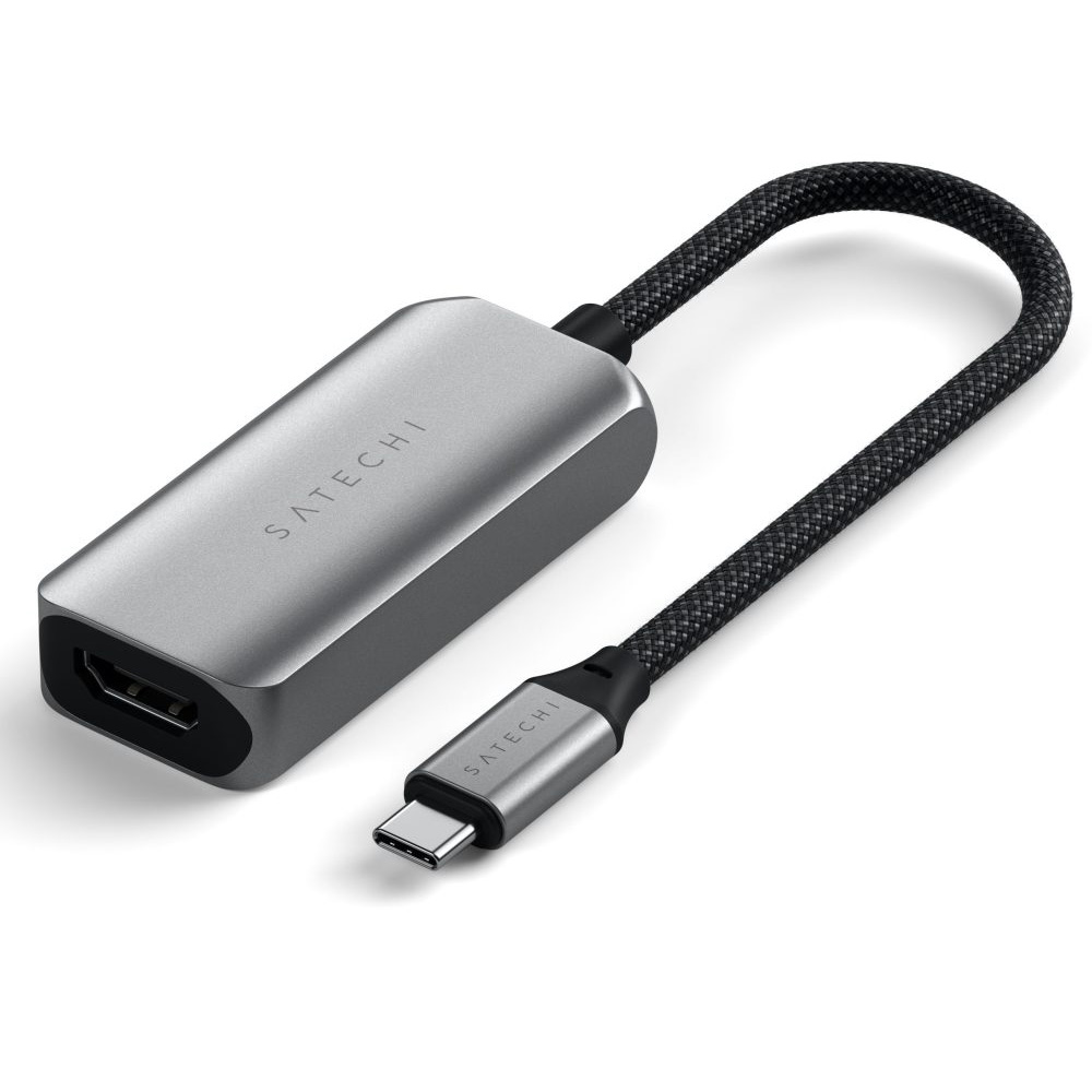 Кабель Satechi USB-C To HDMI 2.1 8K Adapter Space Grey