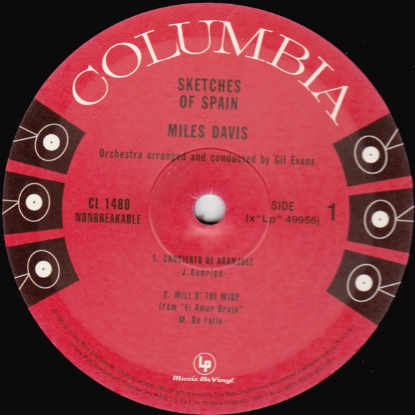 Виниловая пластинка Miles Davis – Sketches Of Spain LP - рис.2