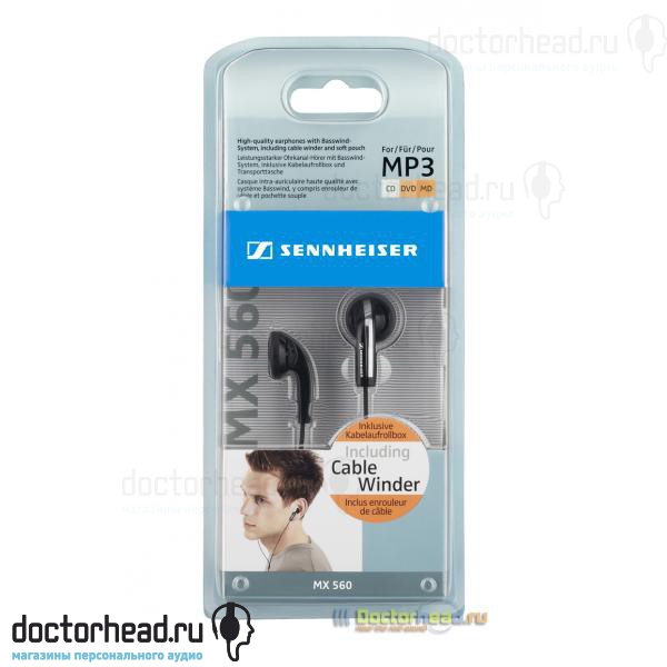 Наушники Sennheiser MX 560 Black - рис.2
