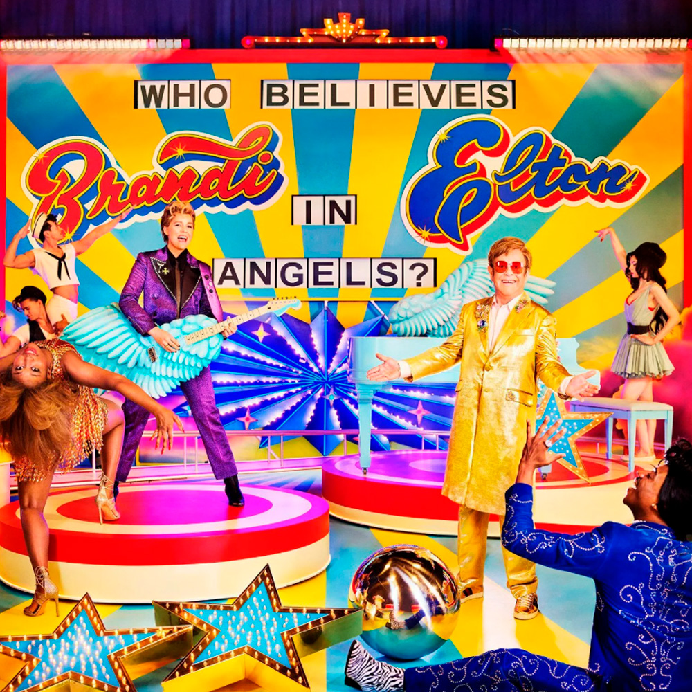 

Пластинка Elton John, & Brandi Carlile – Who Believes In Angels - Pink Spiral with Yellow - LP