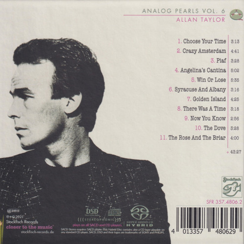 CD-диск Allan Taylor - Analog Pearls SACD - рис.1
