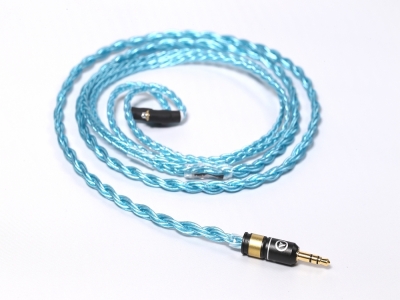 Кабель Labkable Blue Horizon 8 wire mmcx - 3.5mm - рис.1