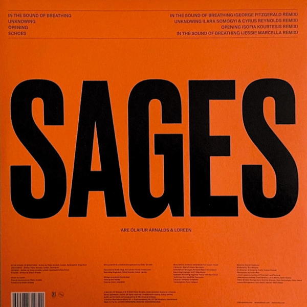 Виниловая пластинка Sages Are Ólafur Arnalds & Loreen – Sages (EP) (coloured) LP - рис.1